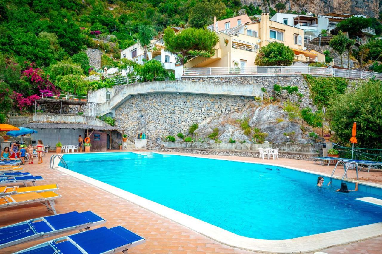 Eden House Positano Villa Bagian luar foto