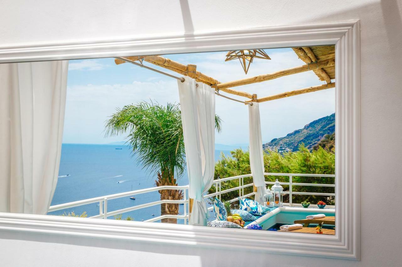 Eden House Positano Villa Bagian luar foto