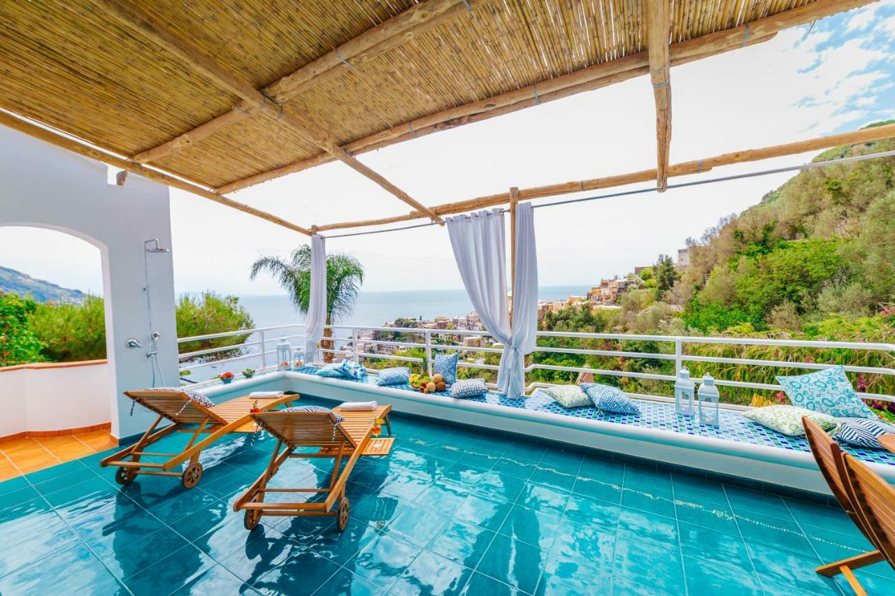 Eden House Positano Villa Bagian luar foto