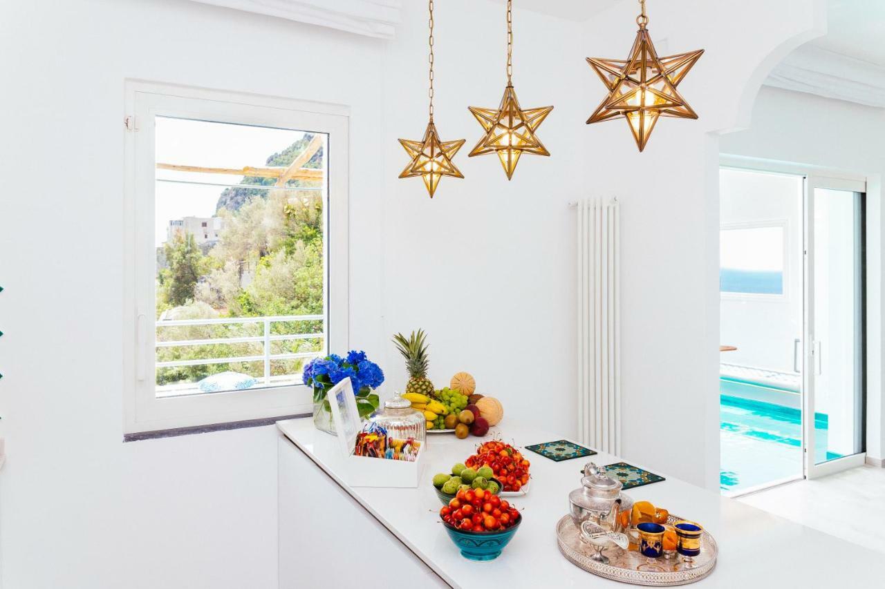 Eden House Positano Villa Bagian luar foto