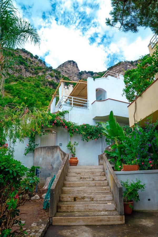 Eden House Positano Villa Bagian luar foto